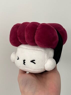 Cute Choba Ms Octopus Sushi Plush Keychain Assembly Toy
